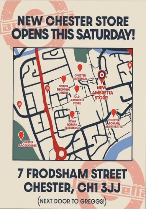 Frodsham Street Chester - Lambretta Chester Store - Page One